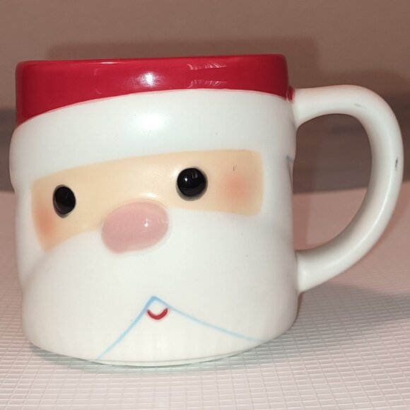 Hallmark Santa Claus Mug Chocolate Coffee Tea Christmas Xmas Ceramic Vintage - Picture 1 of 9